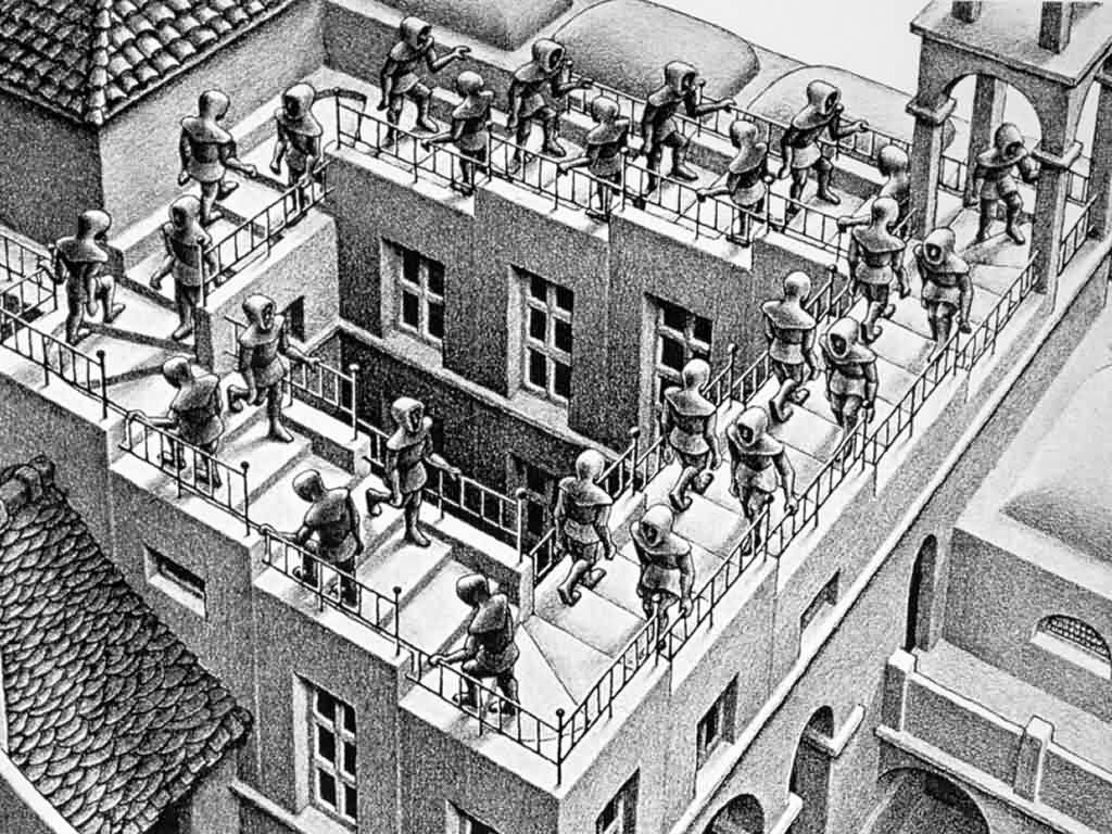 Piano Casa Sardegna 2015 - novità all'orizzonte 1 Salita e Diocesa (Escher)