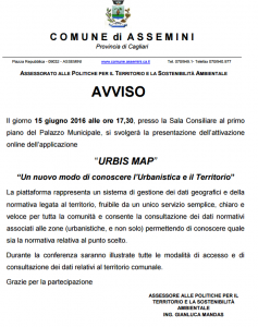 urbismap assemini