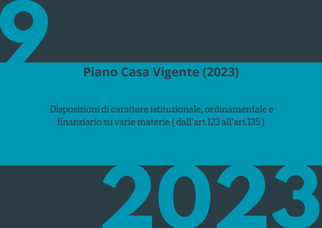 sardegna legge regionale 9 2023 - piano casa sardegna 2023 2024 2025