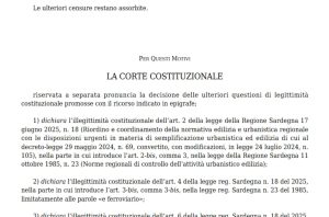 Sentenza Corte Costituzionale 86-2026 - Salva Casa Sardegna L.R. 18-2025